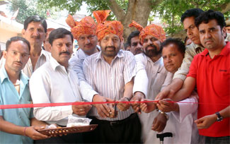 A view of inauguration ceremony at Sudh Mahadev.